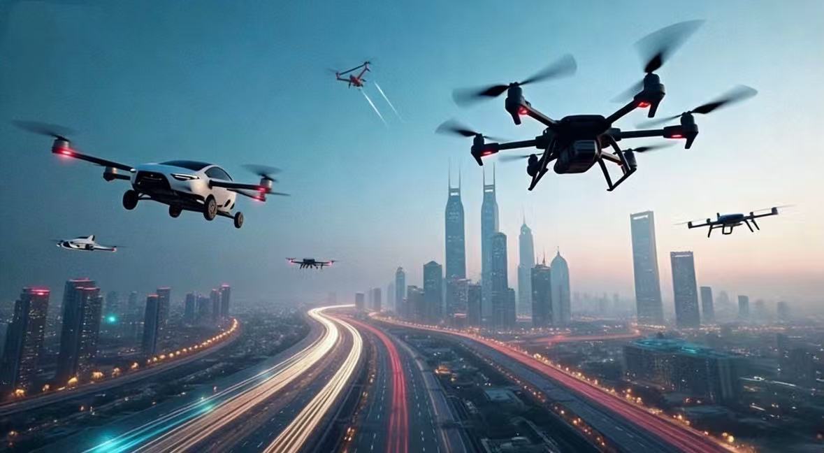 《La economía a baja altitud despega: cómo los cilindros hidráulicos personalizados mejoran la precisión de los drones》