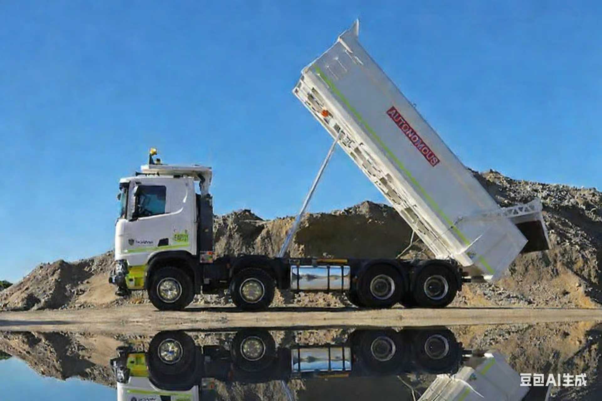 Cilindros hidráulicos de camión volquete para manejo de carga estable