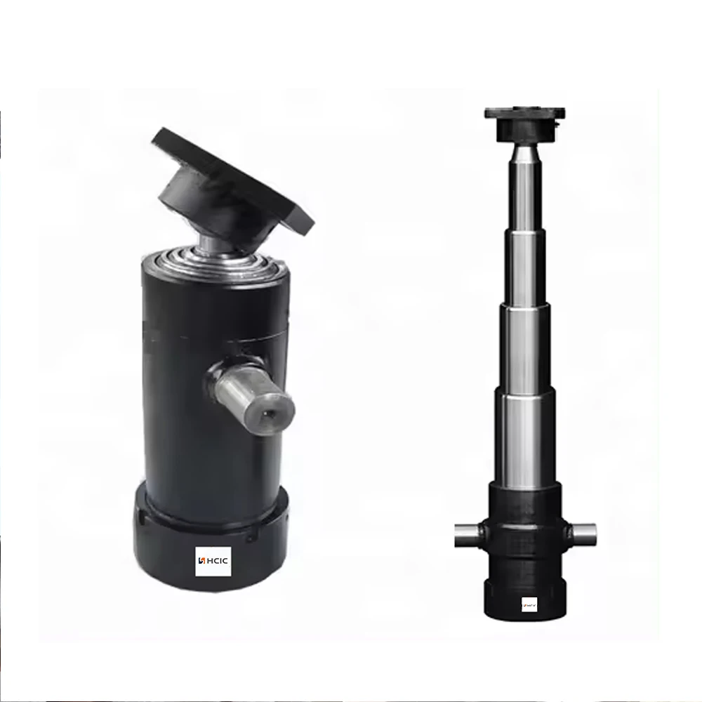 Cilindro hidráulico de remolque pequeño: 4TG-E130x806