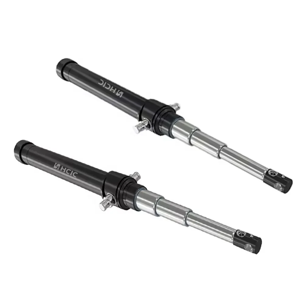 Cilindro eyector de cuerpo largo de tres etapas para cuerpos de desechos de 39/43 yardas