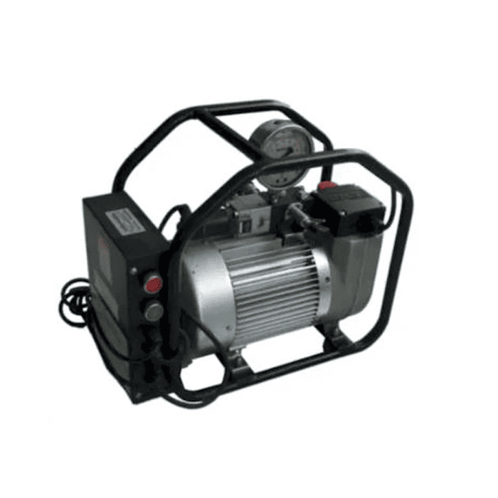 La bomba de llave dinamométrica incluye unidad de accionamiento