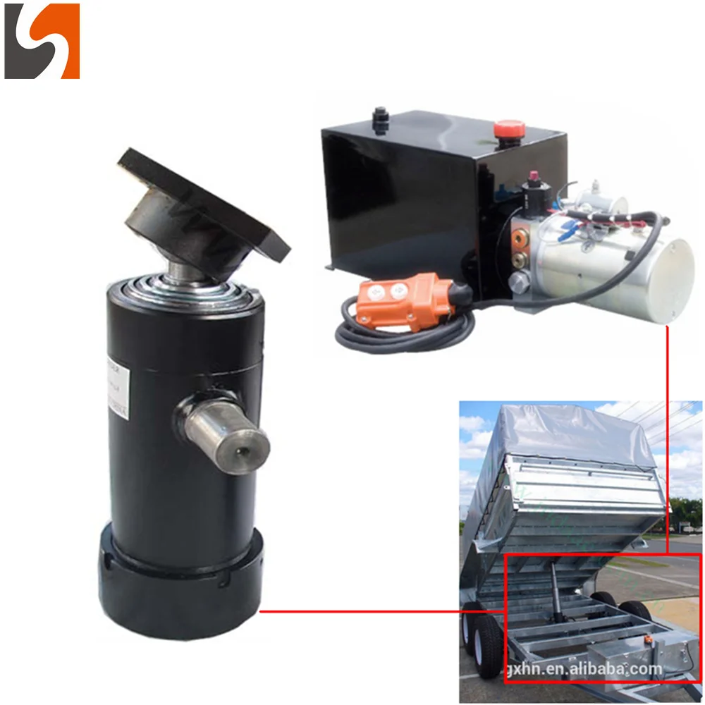 cilindro hidráulico del remolque